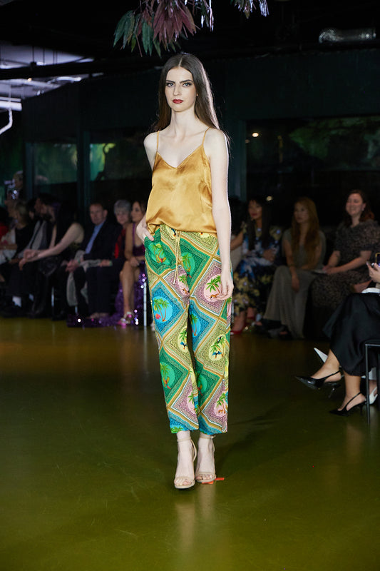 Golden Angel Silk top