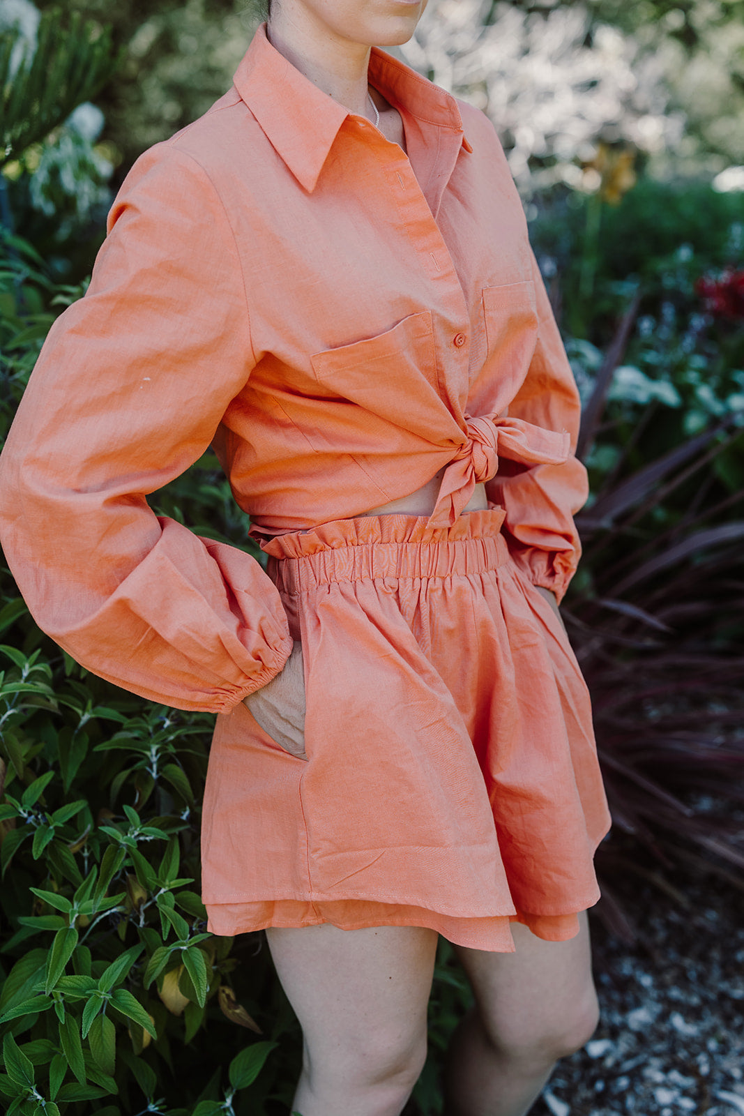 Sweetheart Linen Shirt | Women's linen Sets | XO Clothing