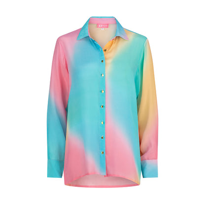 XO By Kali Silk Ombre Shirt